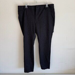 DKNY Jeans Textured Slim Leg Pants | Classic Workwear | Size XL